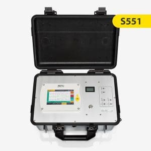 Suto S551-P4 Compressed Air Analyser 4-channel portable data recorder with S4A and CAA software included, 4 digital input channels, power cord, USB cable
