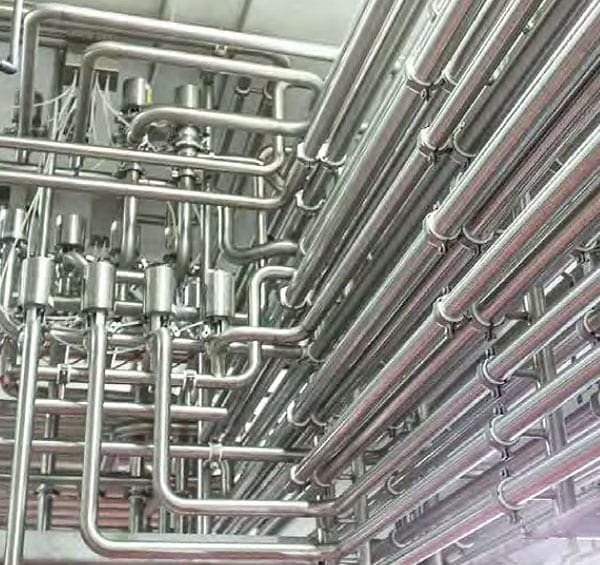 compressed air stainless steel piping