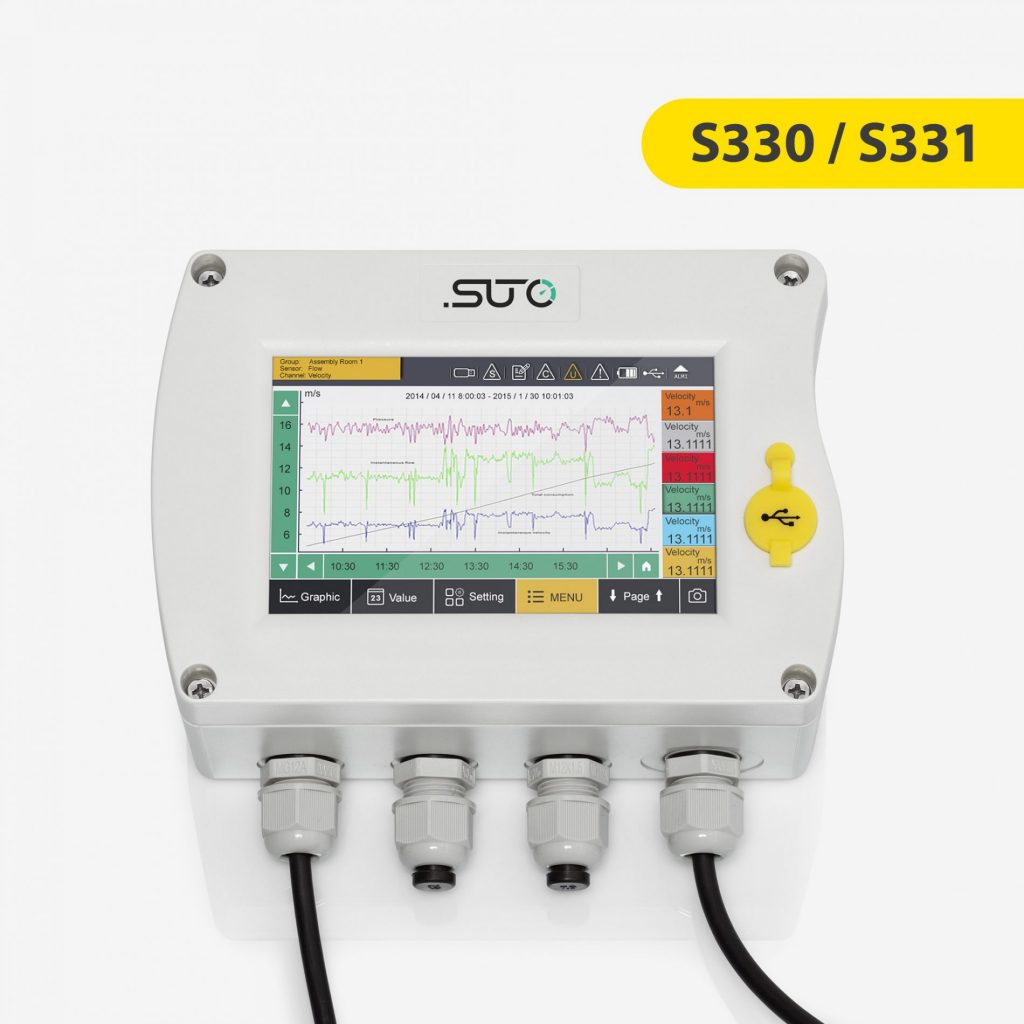 compressed air data logger s330 s331